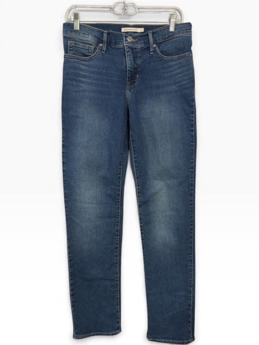 Levi's 314 Shaping Straight Jeans, Women's Size 28, Medium Wash